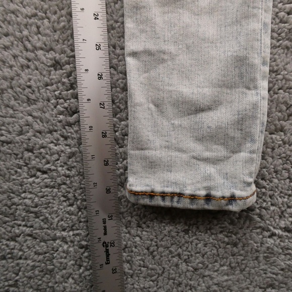 Indigo Rein Women's Sz 3 / 25 Mid Rise Ankle Denim Jeans Stonewashed - Picture 12 of 12